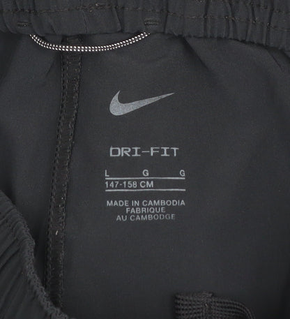 Nike Women's Black Dri-FIT Joggers Size L Elastic Waist Activewear Trousers