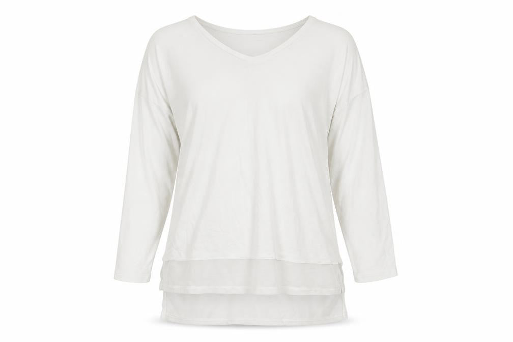 Womens UK Size 10 friends like these... White Tunic Blouse