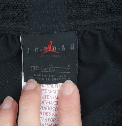 Jordan Boys Black Track Pants L 14 Years PSG Football Activewear