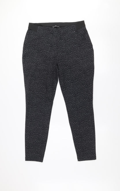 Womens UK Size M Dunnes Slim Fit Leggings Black Trousers