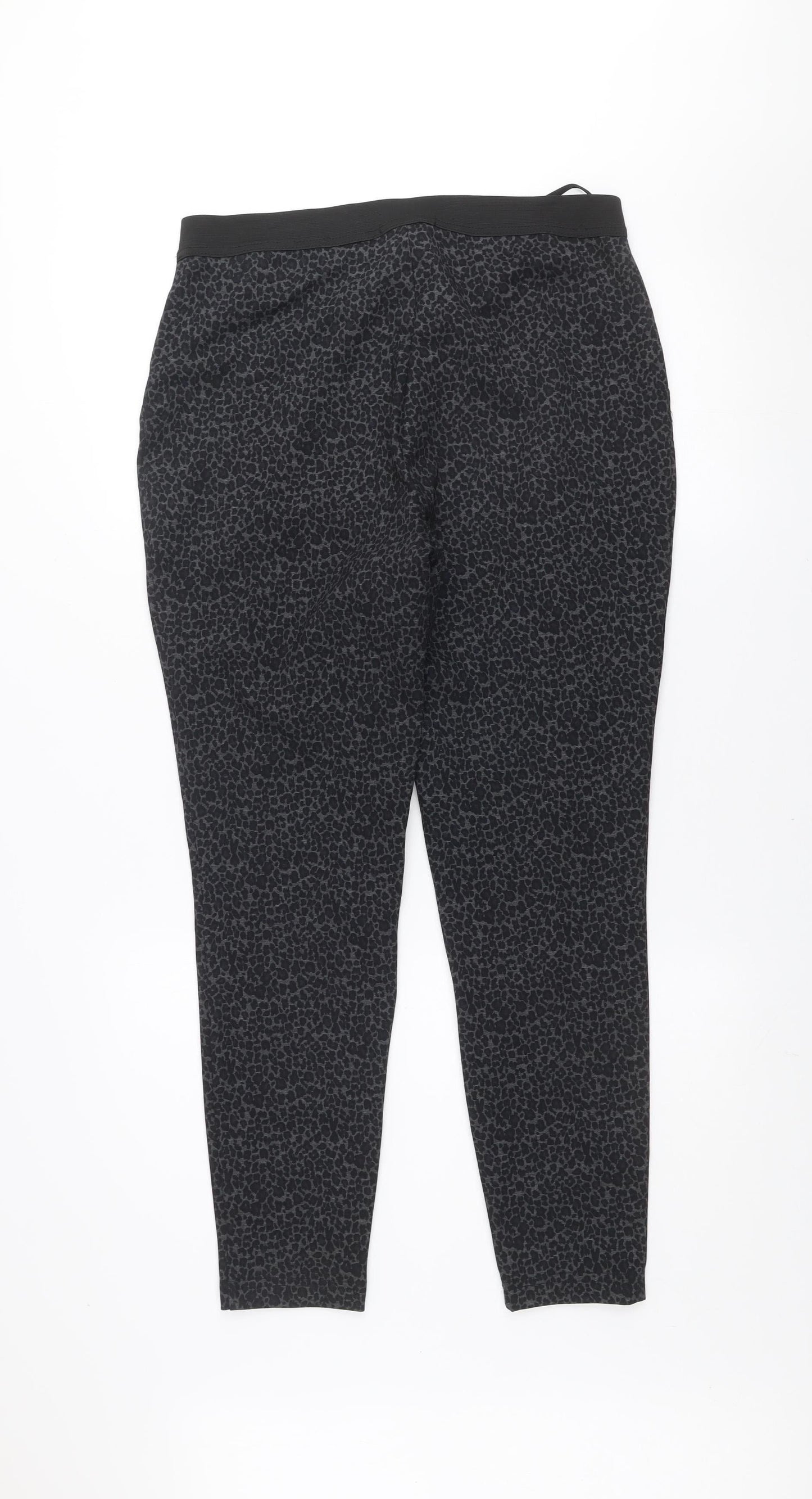 Womens UK Size M Dunnes Slim Fit Leggings Black Trousers