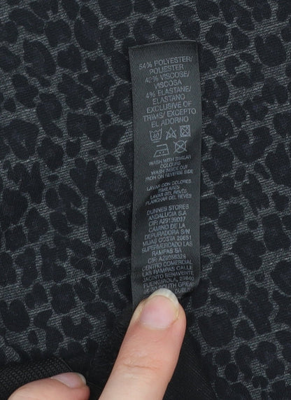 Womens UK Size M Dunnes Slim Fit Leggings Black Trousers