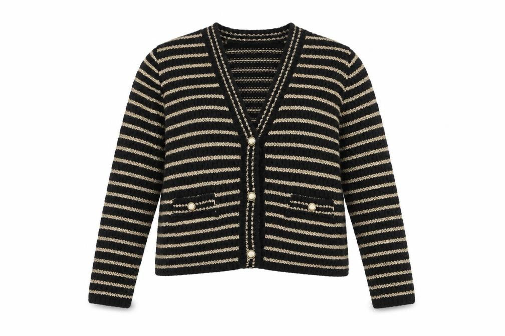 Womens UK Size XL Primark Black Cardigan Jumper