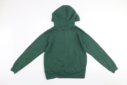 Womens UK Size XS Disney Green Pullover Hoodie
