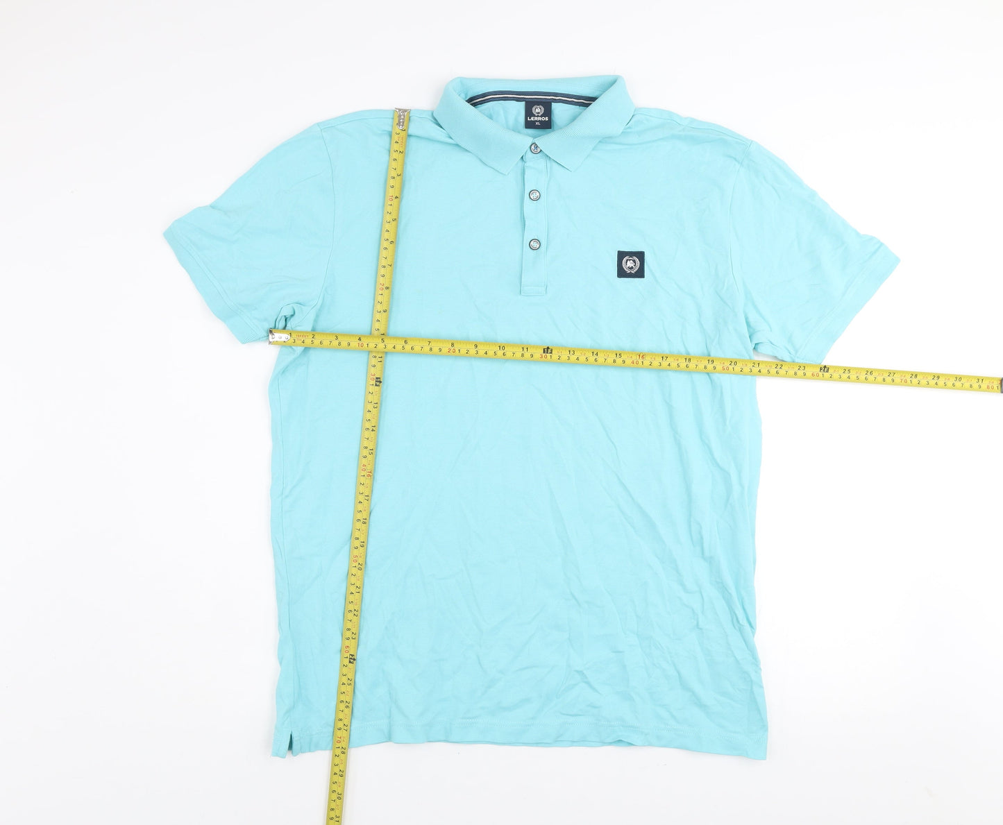 Mens UK Size XL LERROS Cotton Blend Polo Shirt