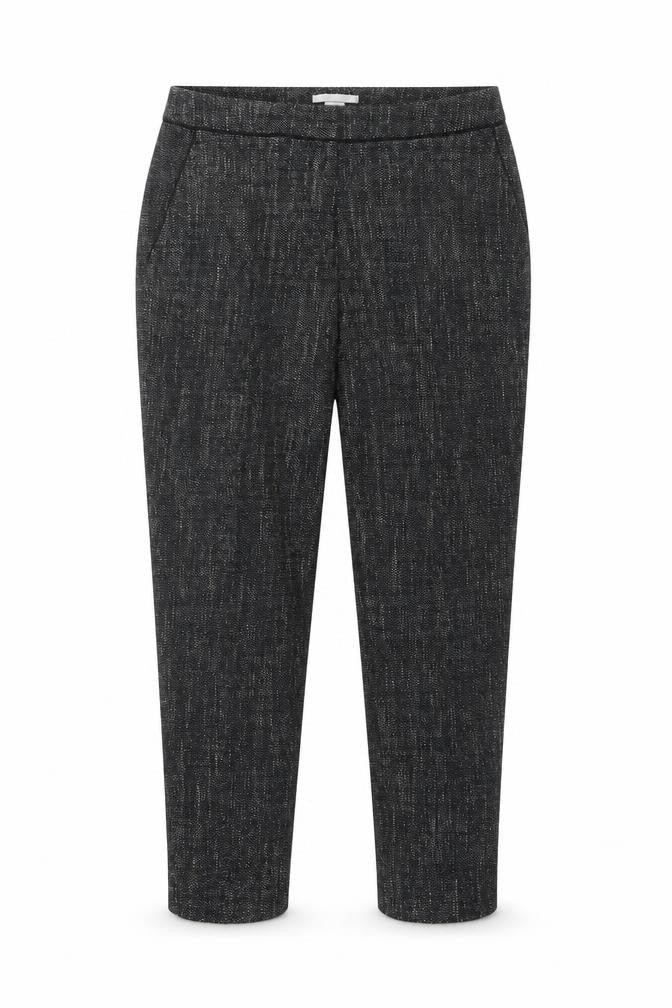 Womens UK Size 10 H&M Slim Fit Cropped Grey Trousers