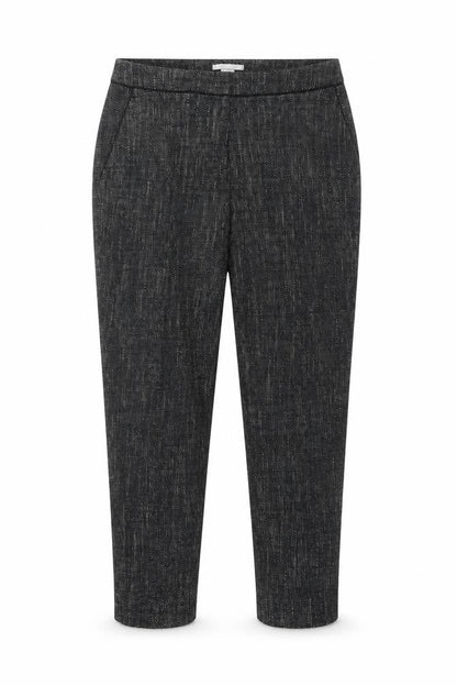 Womens UK Size 10 H&M Slim Fit Cropped Grey Trousers