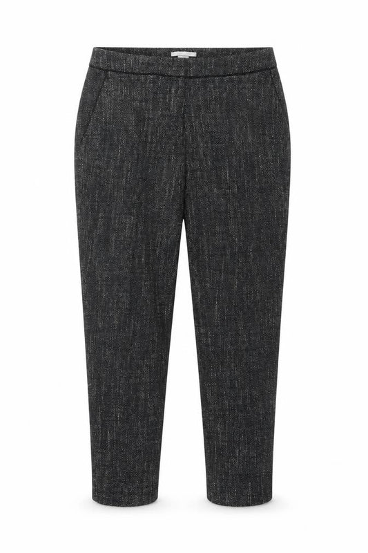 Womens UK Size 10 H&M Slim Fit Cropped Grey Trousers