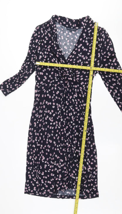 Womens UK Size 12 French Connection Wrap Dress