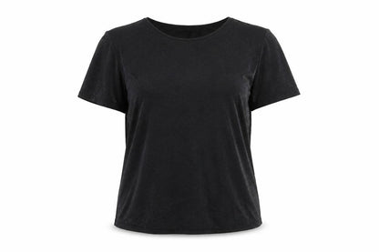 Womens UK Size 12 Dunnes Black Basic T-Shirt