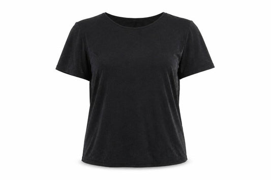 Womens UK Size 12 Dunnes Black Basic T-Shirt