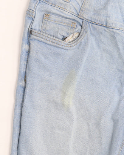 New Look Women’s Blue High Waist Skinny Denim Jeans Size 8