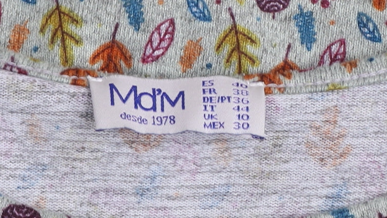 Womens UK Size 10 Md'M Bodycon Dress