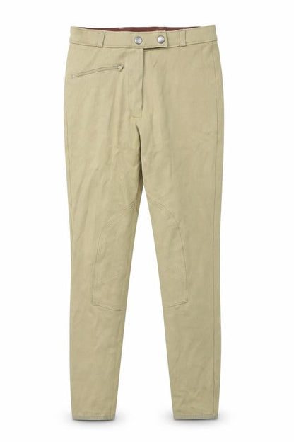 Womens UK Size 8 Crane Slim Fit Jodhpurs Beige Trousers