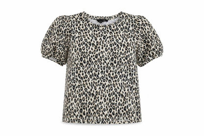 Womens UK Size 14 New Look Beige Basic T-Shirt