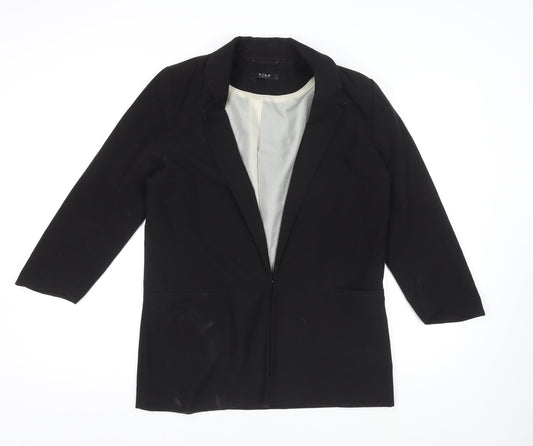 Womens UK Size M VILA Regular Black Blazer