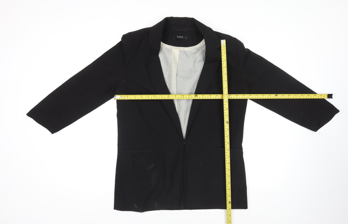 Womens UK Size M VILA Regular Black Blazer