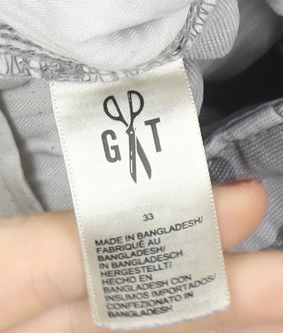 Goodthreads Men's Grey Camo Cargo Shorts Size 33 Regular Fit