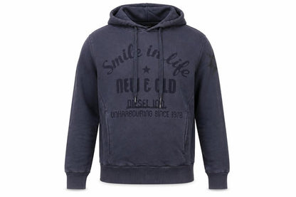 Mens UK Size L Diesel Blue Pullover Jumper