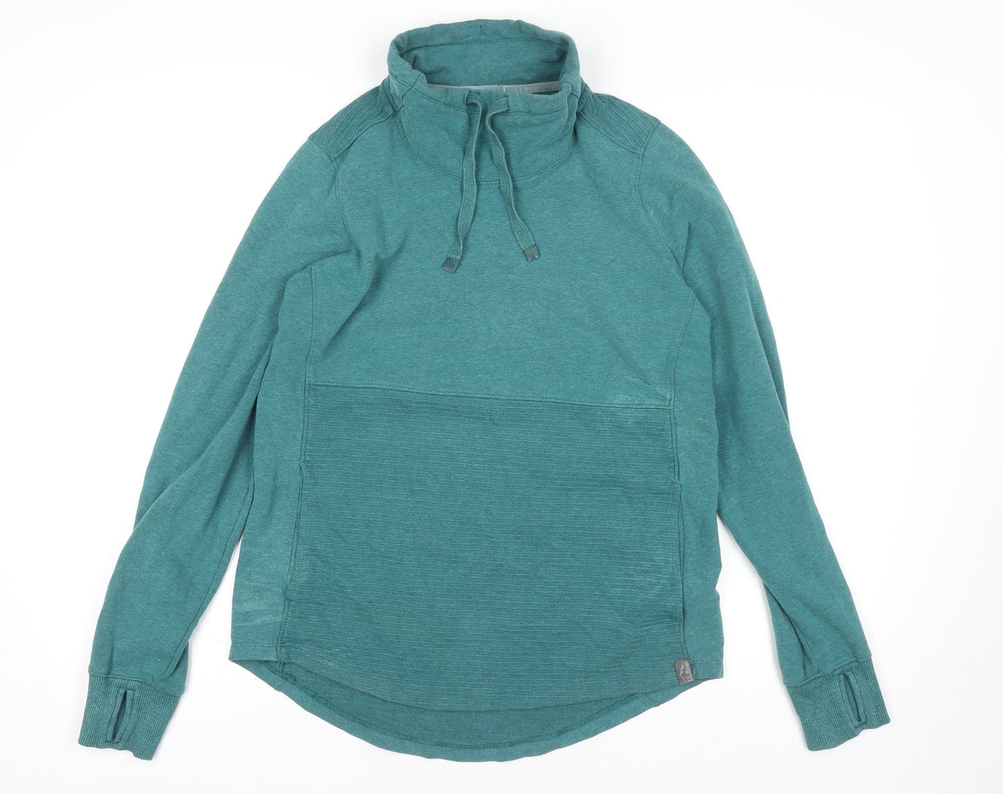 Womens UK Size S L.L. Bean Green Pullover Sweatshirt