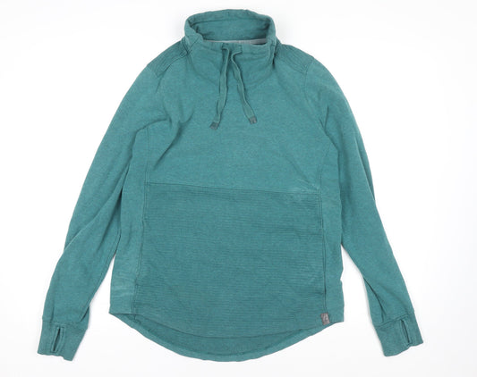 Womens UK Size S L.L. Bean Green Pullover Sweatshirt