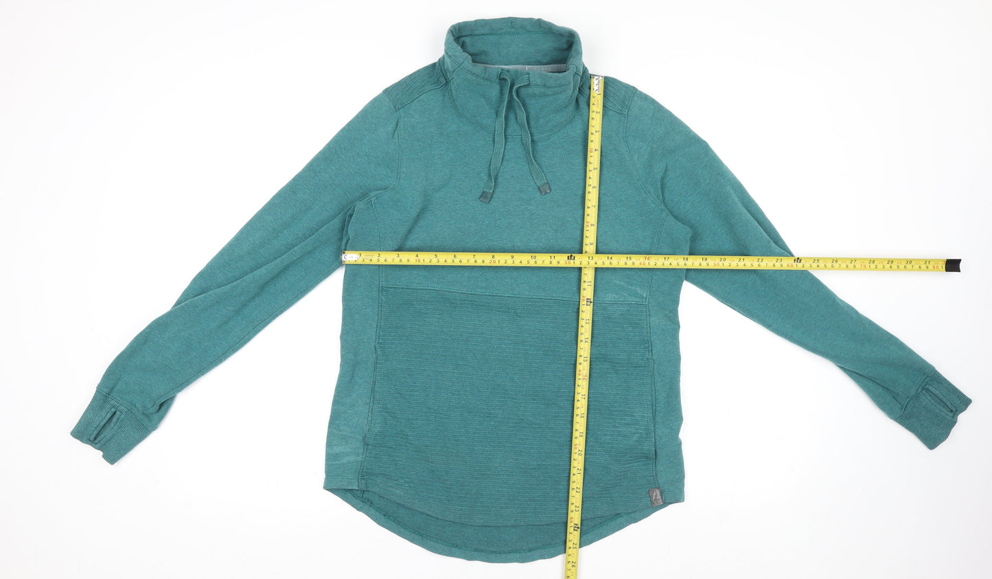 Womens UK Size S L.L. Bean Green Pullover Sweatshirt