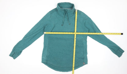 Womens UK Size S L.L. Bean Green Pullover Sweatshirt