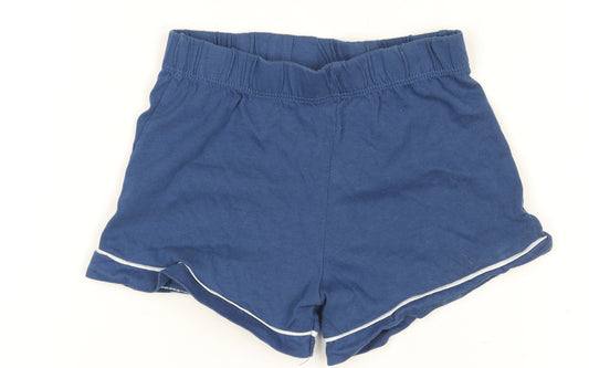 Chelsea FC Unisex Baby Blue Cotton Shorts 9-12 Months Elastic Waist