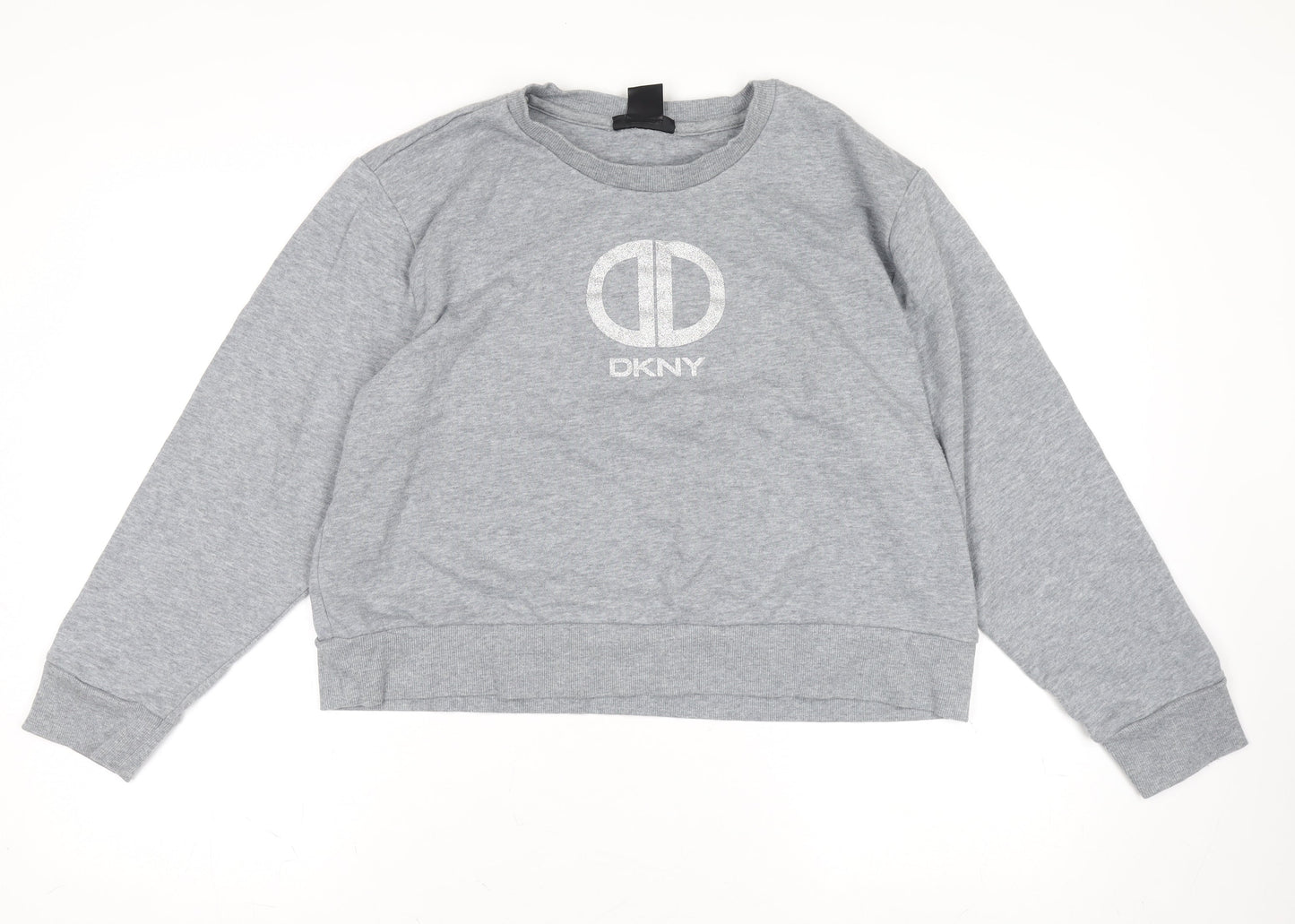 Womens UK Size 14 DKNY Grey Pullover Jumper
