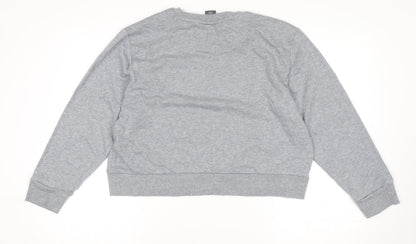 Womens UK Size 14 DKNY Grey Pullover Jumper