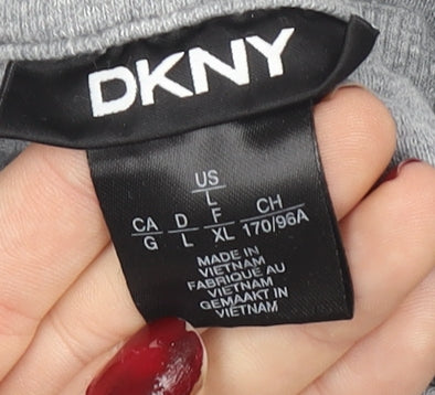Womens UK Size 14 DKNY Grey Pullover Jumper