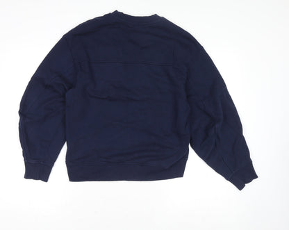 Womens UK Size XS & Other Stories Blue Pullover Sweatshirt