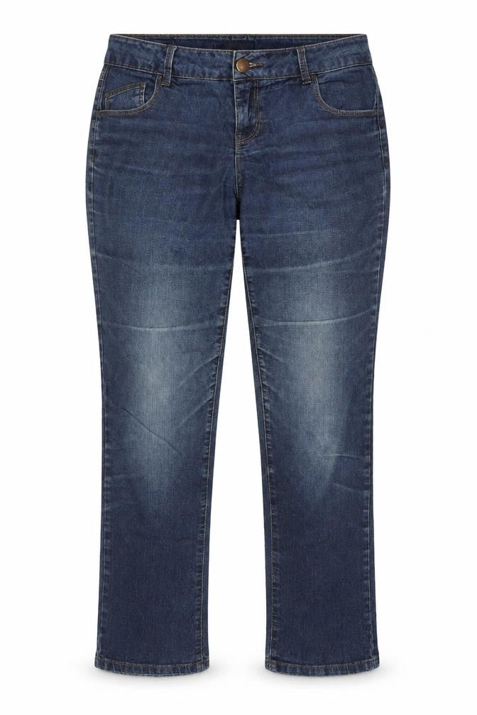 Womens UK Size 12 Dorothy Perkins Regular Fit Straight Blue Jeans