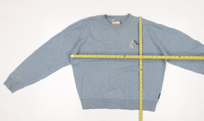 Womens UK Size M Scotch & Soda Blue Pullover Jumper