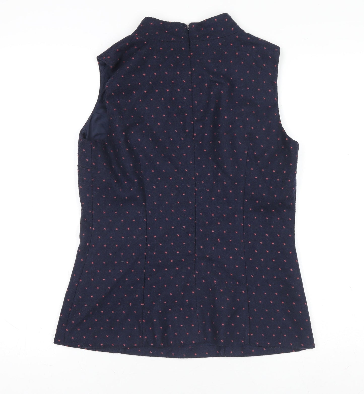 Womens UK Size 12 Kew 159 Blue Basic Blouse
