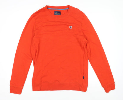 XV Kings Men's Red Cotton Crew Neck Pullover Sweatshirt size L