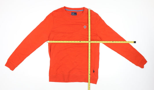 XV Kings Men's Red Cotton Crew Neck Pullover Sweatshirt size L