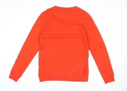 XV Kings Men's Red Cotton Crew Neck Pullover Sweatshirt size L