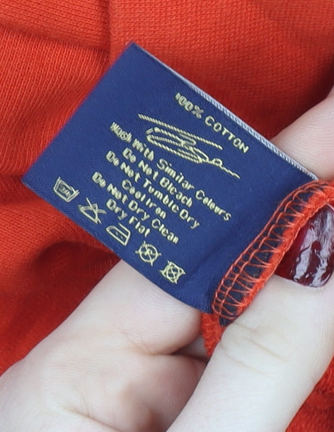 XV Kings Men's Red Cotton Crew Neck Pullover Sweatshirt size L