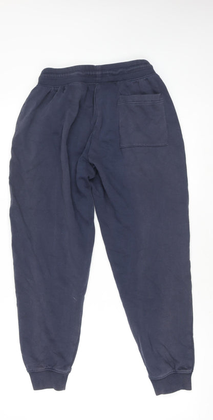 Tommy Jeans Men's Blue Jogger Sweatpants Size M Drawstring Waist