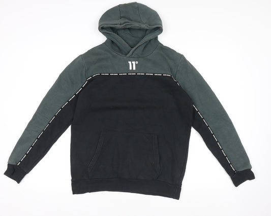 Boys UK Size 13-15 Years Eleven Degrees Multicoloured Pullover Hoodie