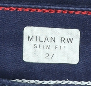 Womens UK Size 27 Tommy Hilfiger Slim Fit Skinny Blue Jeans
