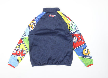 Masita Boys Multicoloured 4 Years 1/4 Zip Pullover Sweatshirt
