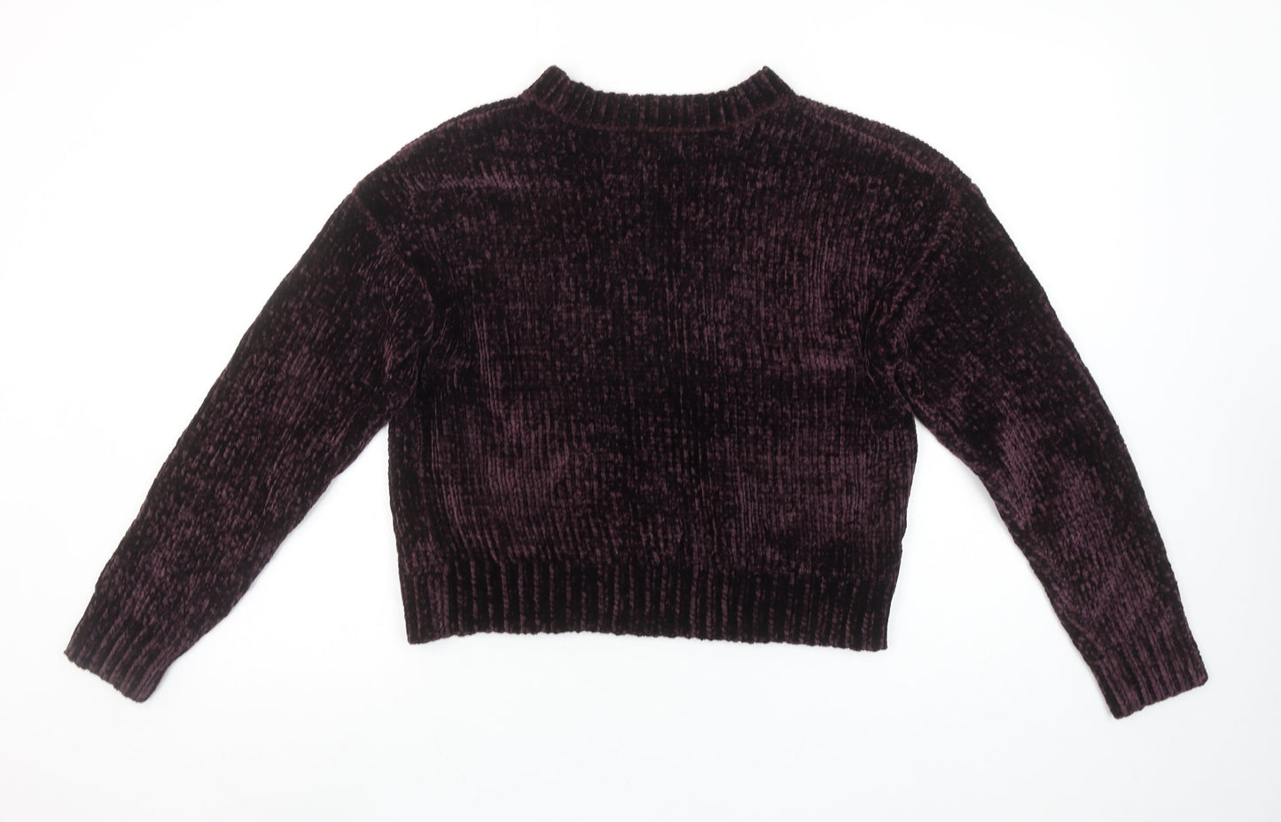Womens UK Size S New Look Purple Pullover Jumper