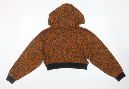 Womens UK Size S Levi's Brown Pullover Hoodie