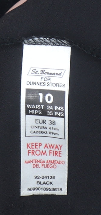 Womens UK Size 10 St. Bernard for Dunnes Stores A-Line Jersey Skirt
