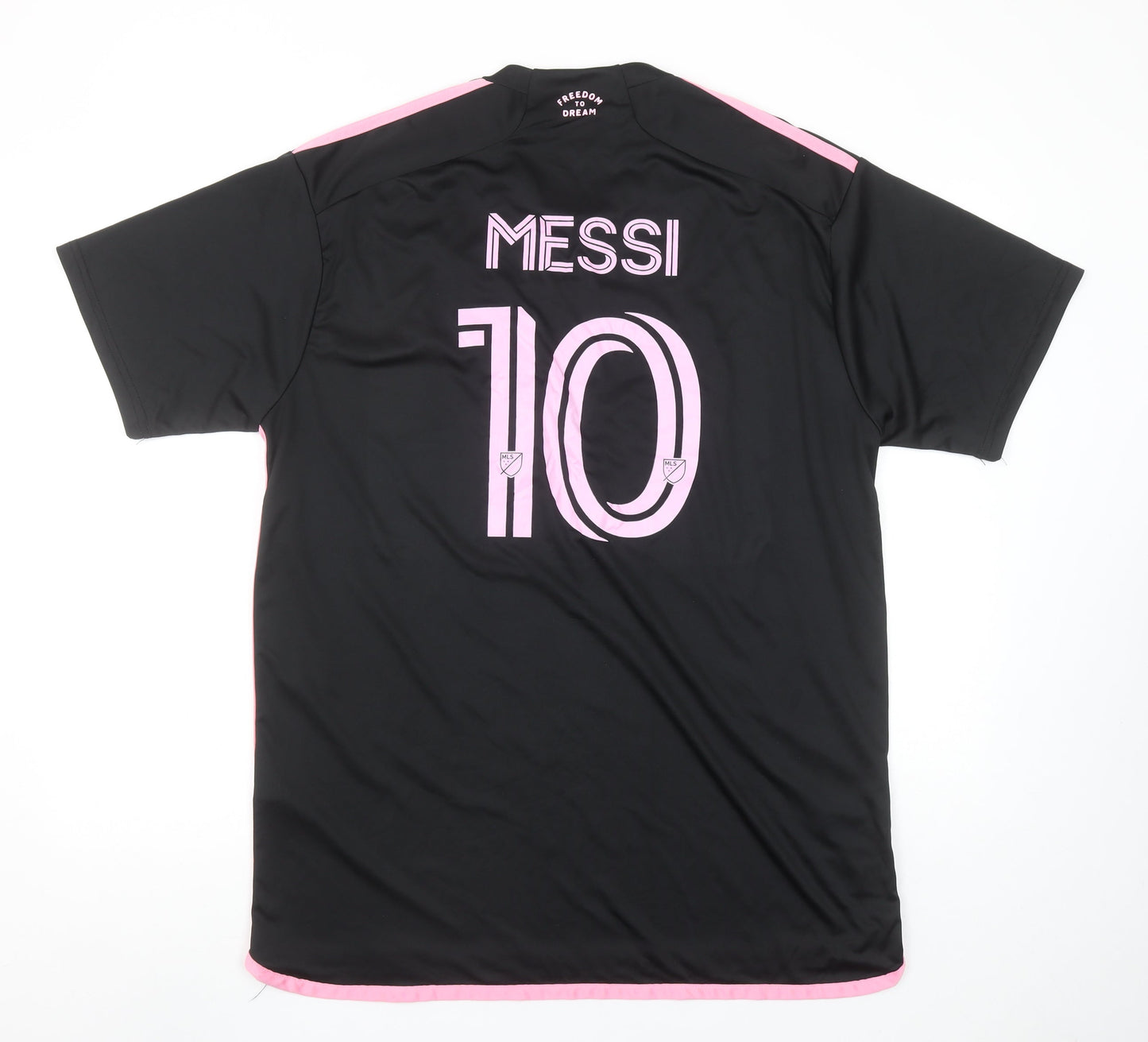 adidas Mens Black 2XL Slim Fit Football Jersey T-Shirt