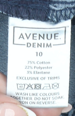Avenue Denim Women’s Blue Skinny High Rise Jeans Size 10