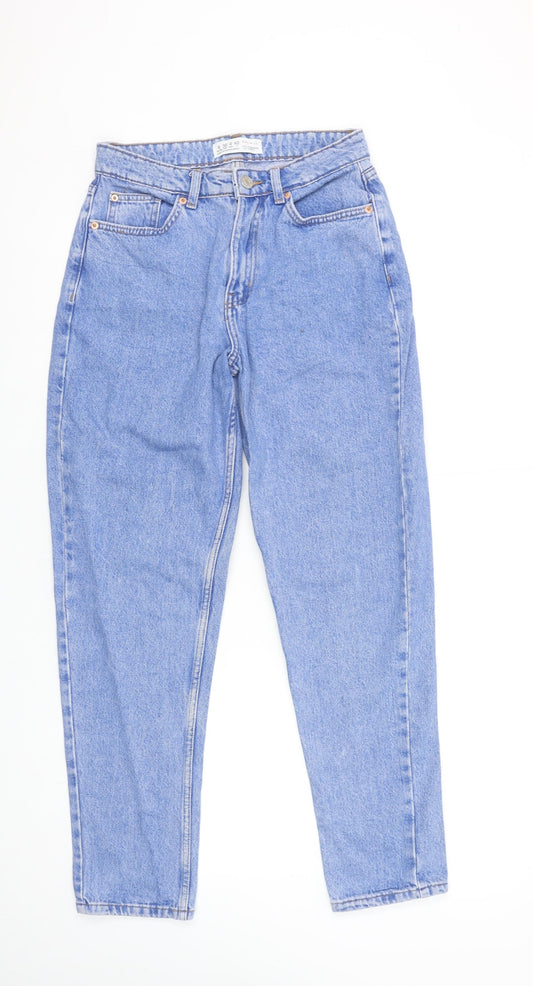 Primark Women’s Blue Mom High Rise Denim Jeans Size 8