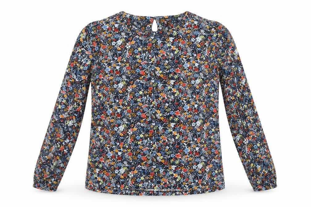 Womens UK Size 12 NEXT Multicoloured Tunic Blouse